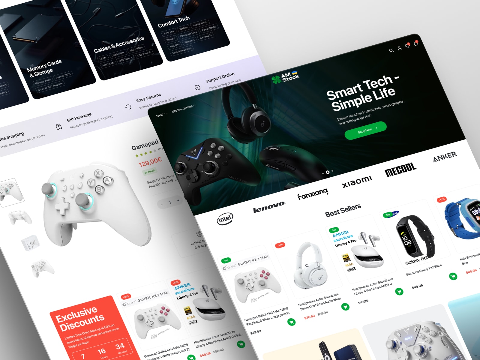 Online Store Amstock